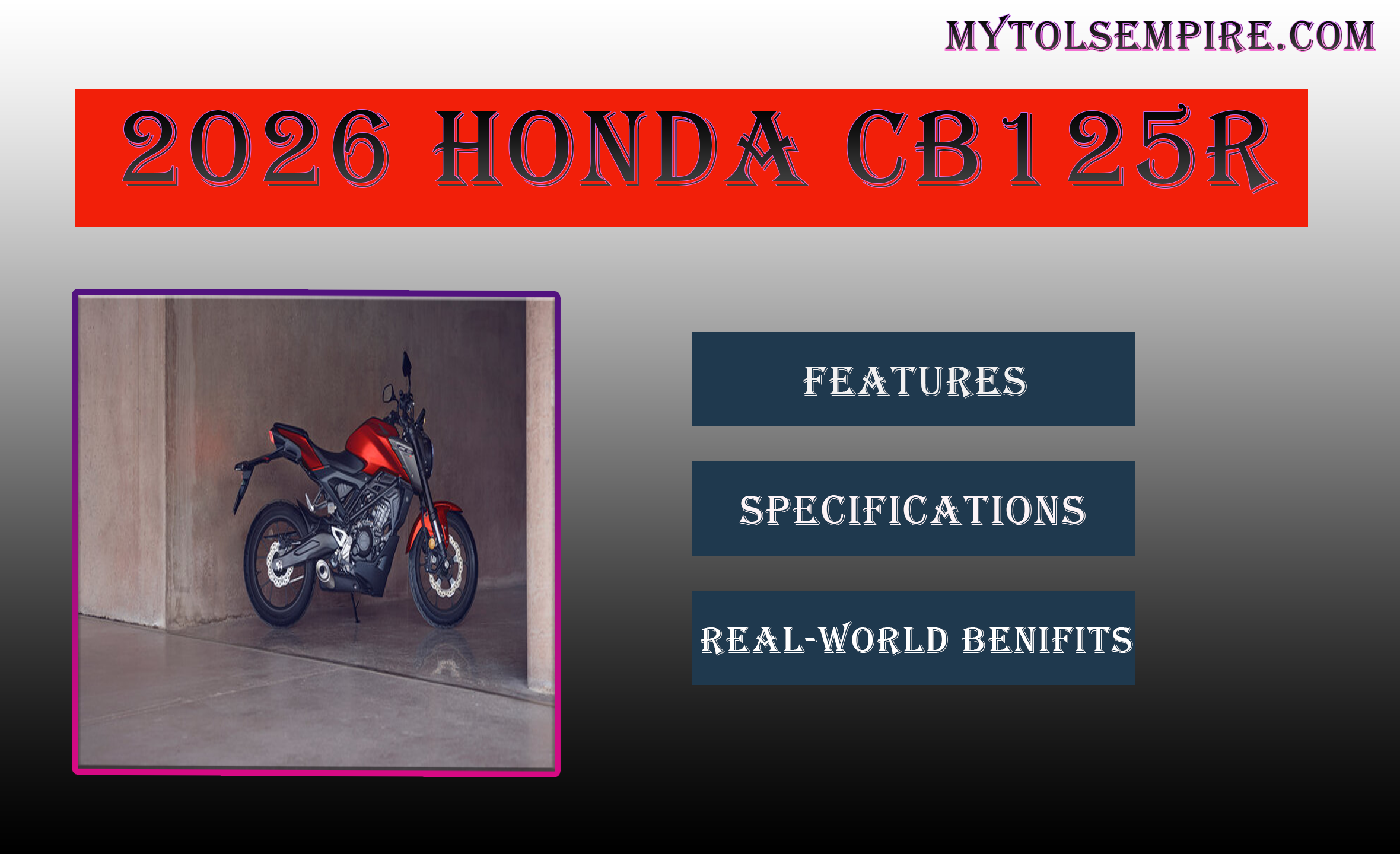 2026 Honda CB125R